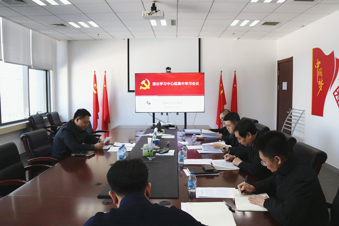 集團(tuán)召開(kāi)黨委理論學(xué)習(xí)中心組集中學(xué)習(xí)會(huì)議